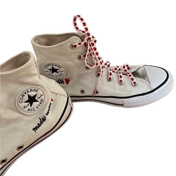 Converse Chuck Taylor All Star High GS 'Valentine's Day size women’s size 5 - Picture 5 of 7